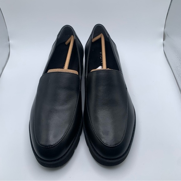 NWOB Vionic Womens Kensley Leather Slip On Loafers size 7 black leather 1083 - Picture 4 of 10